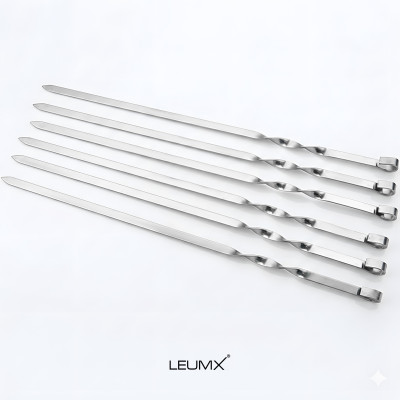 Bbq Skewer Stainless Steel | 6 PCS