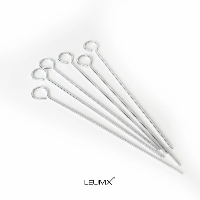 Bbq Skewer Stainless Steel | 6 PCS