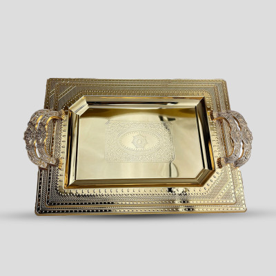 Überzogenes Tablett 2 Stück I 2213B