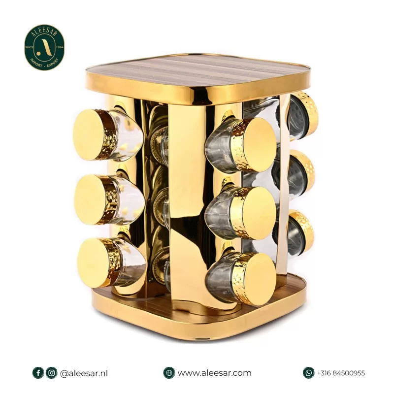 Spice discount rack gold