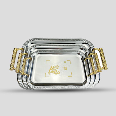 Vergulde schaal 3 stuks I 1505BG