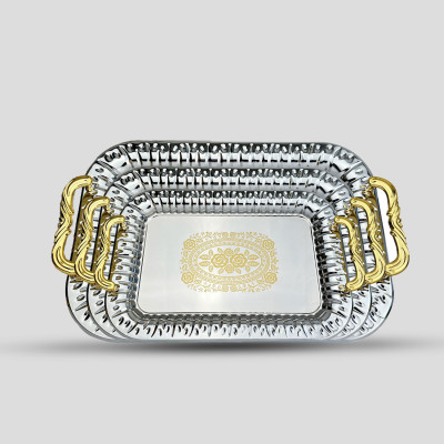 صينية مطلية 3 قطع I 1230G