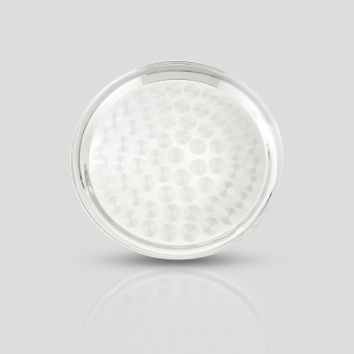 14 stuks 6 kopjes + 6 schotels + 1 theepot Gloden/Sliver-wit + zwart + roze