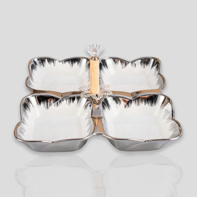 Porzellan Hostess Silber I S312