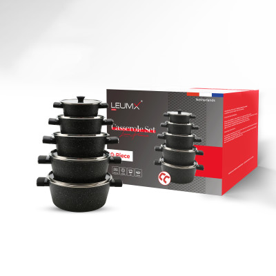 Casserole Set Black I G56