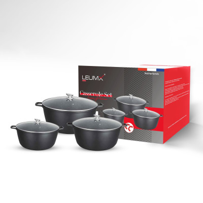 Braadpanset Zwart I G57