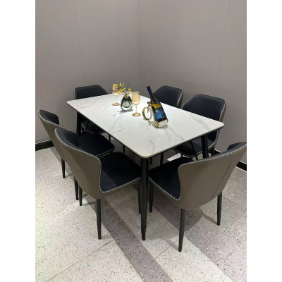 Eettafel met 6 stoelen | P130