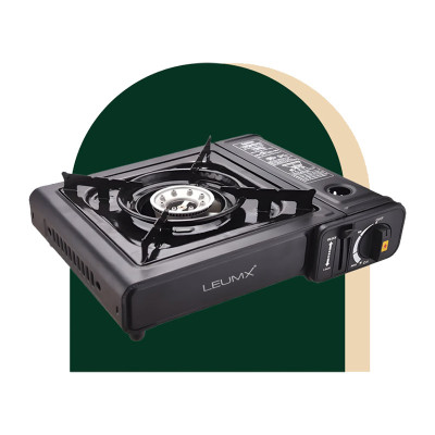 Leumx Draagbaar Gasfornuis | 3 Kleuren | kk1