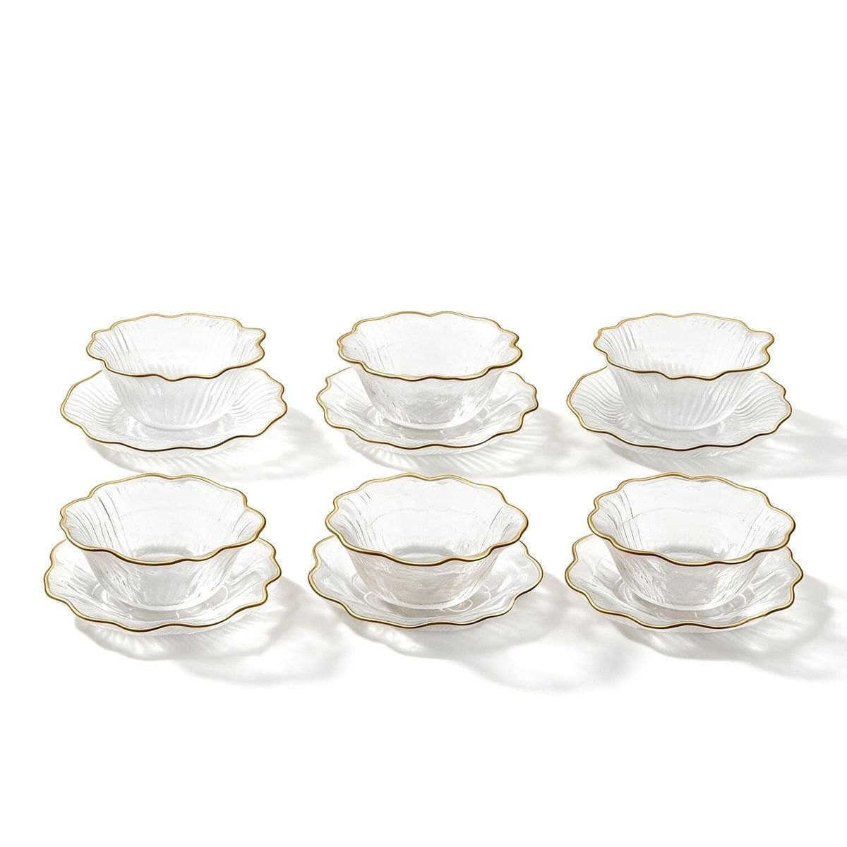 Glazen dessertschaaltjes-set — 7194-5 · Drinkgerei