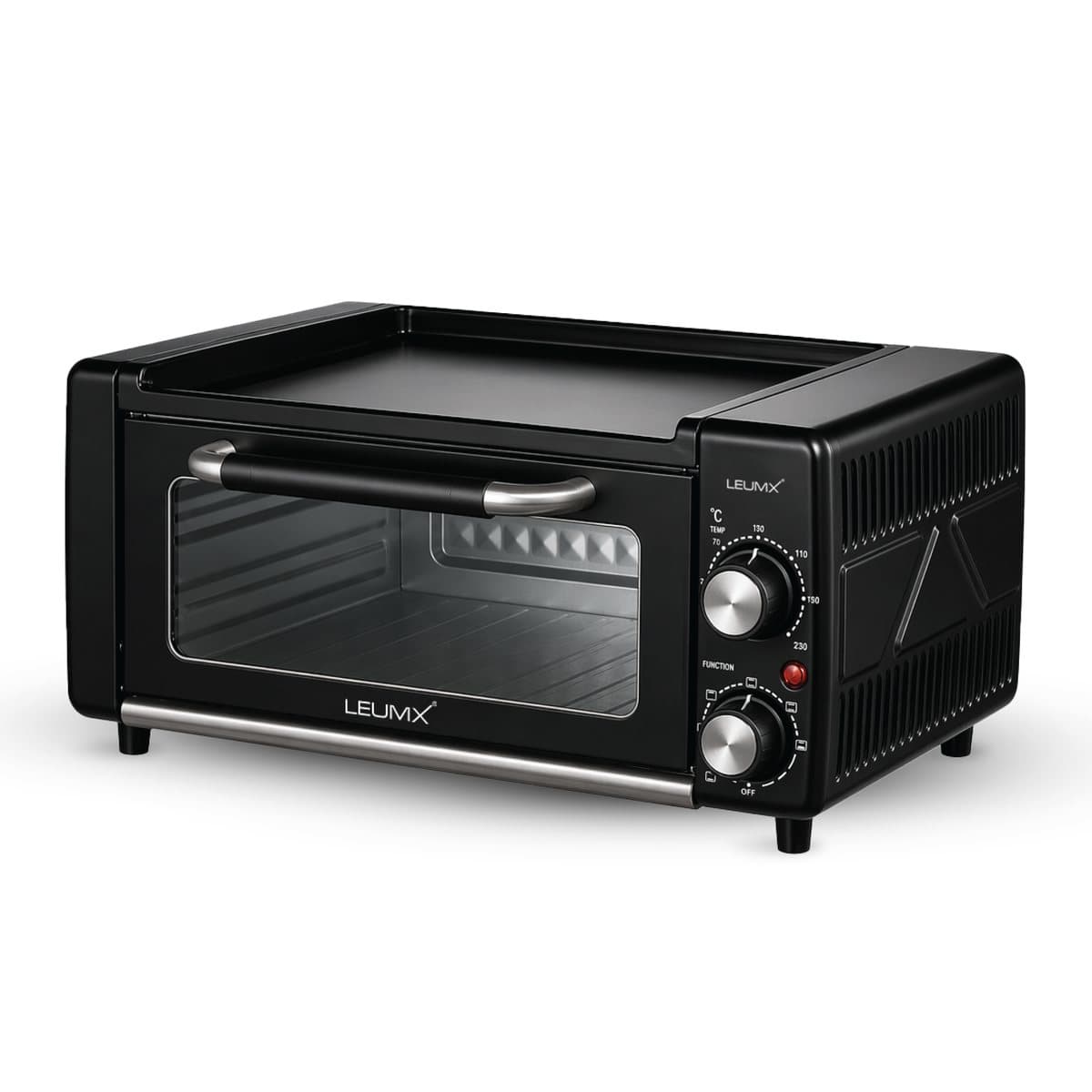 Ardore 2-in-1 Elektroofen mit Obergrill 2100 W — Schwarz — AG-OV01 · Demnächst