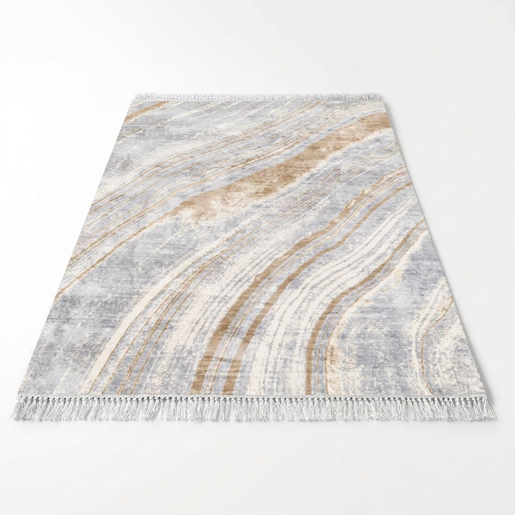 Velvet Rug 200×300 cm — Agate Waves — VR08-200X300 · Coming soon