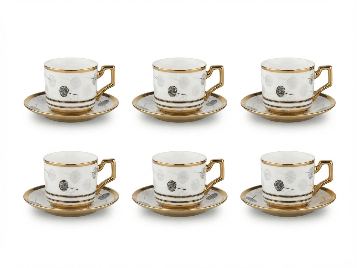 Coffee cup set 6+6 · Drinkware