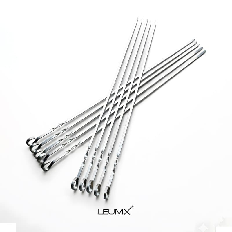 Bbq skewer stainless steel 6 pcs · Kitchenware