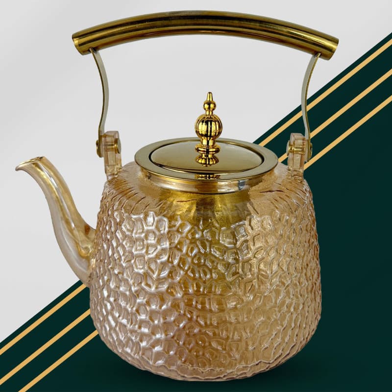 Glass teapot 1200 ml · Drinkware