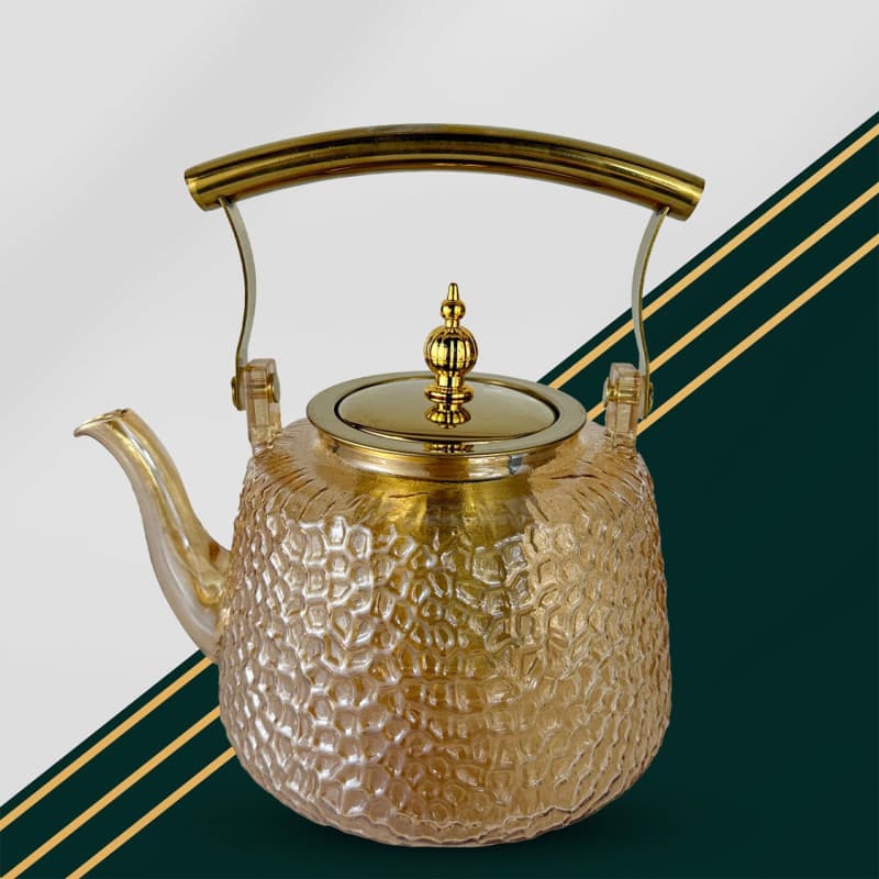 Glass teapot 1200 ml · Drinkware