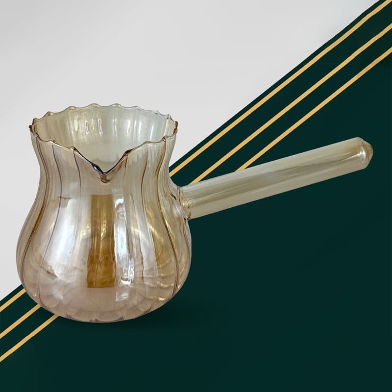 دلة قهوة زجاج ٤٠٠ مل · أدوات الشرب