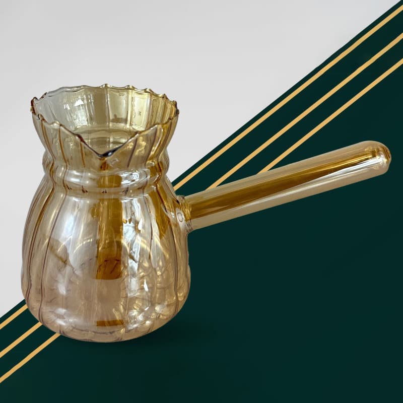 دلة قهوة زجاج ٤٠٠ مل · أدوات الشرب