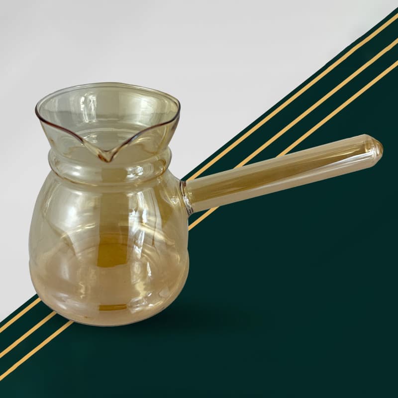 دلة قهوة زجاج ٤٠٠ مل · أدوات الشرب