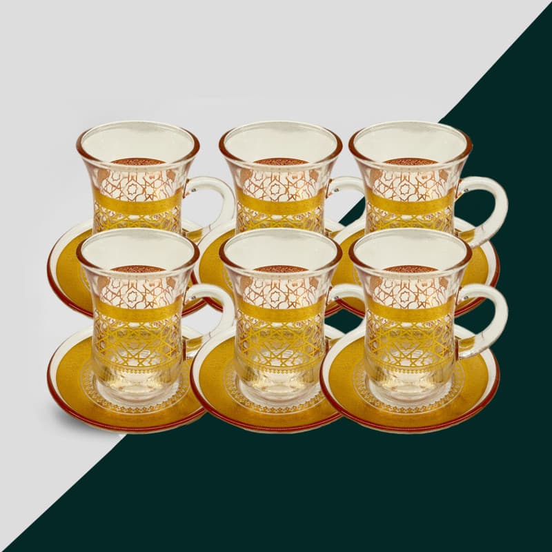 Tea cup set 6 pcs · Drinkware