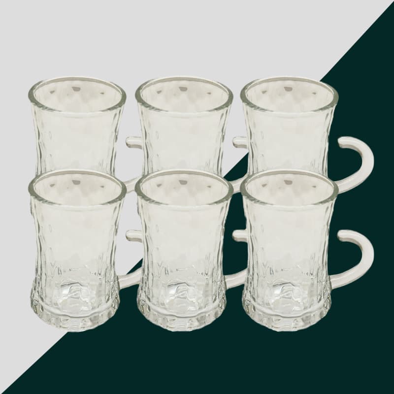Tea cup set 6 pcs · Drinkware