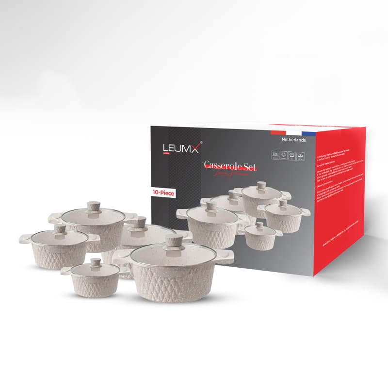 Granite cookware set beige · Kitchenware