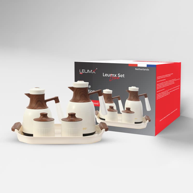 Thermoskanset wit hout · Drinkgerei