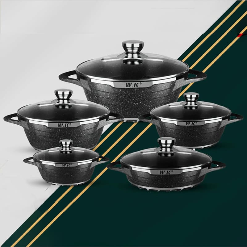 طقم طناجر ١٠ قطعة · أدوات المطبخ