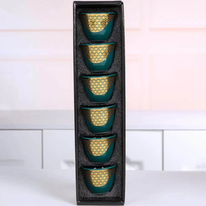 Coffee cup set once blue · Drinkware
