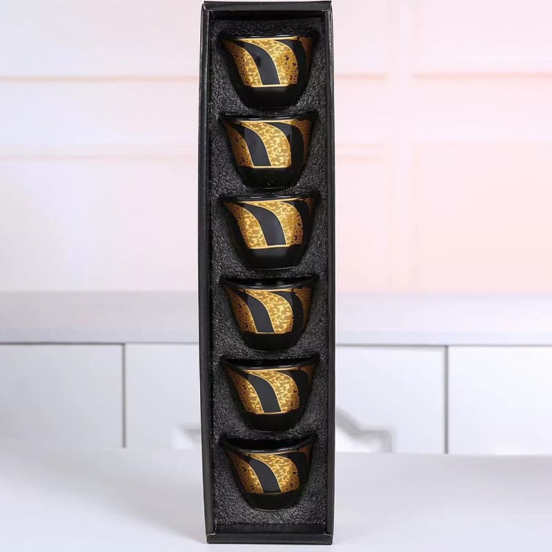 Coffee cup set once black · Drinkware