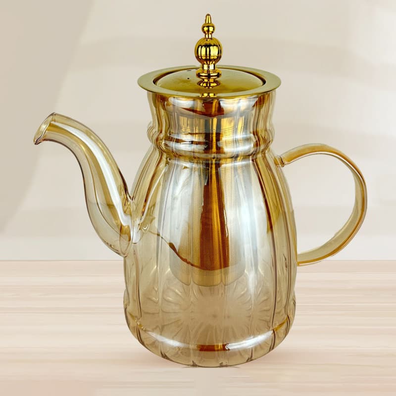 غلاية شاي زجاج ١٥٠٠ مل · أدوات المطبخ