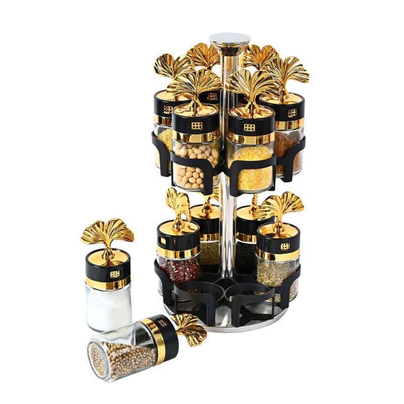 Spice rack black · Kitchenware