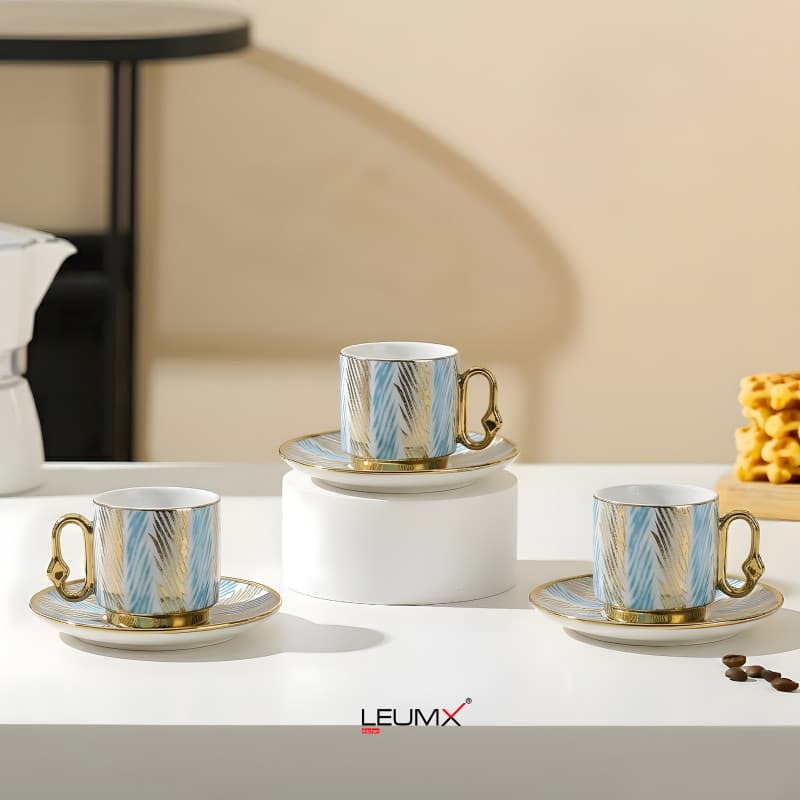 Kop-en-schotelset 6-delig · Drinkgerei