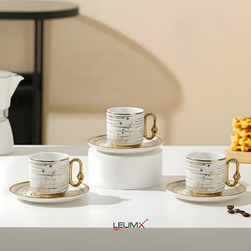 Kop-en-schotelset 6-delig · Drinkgerei