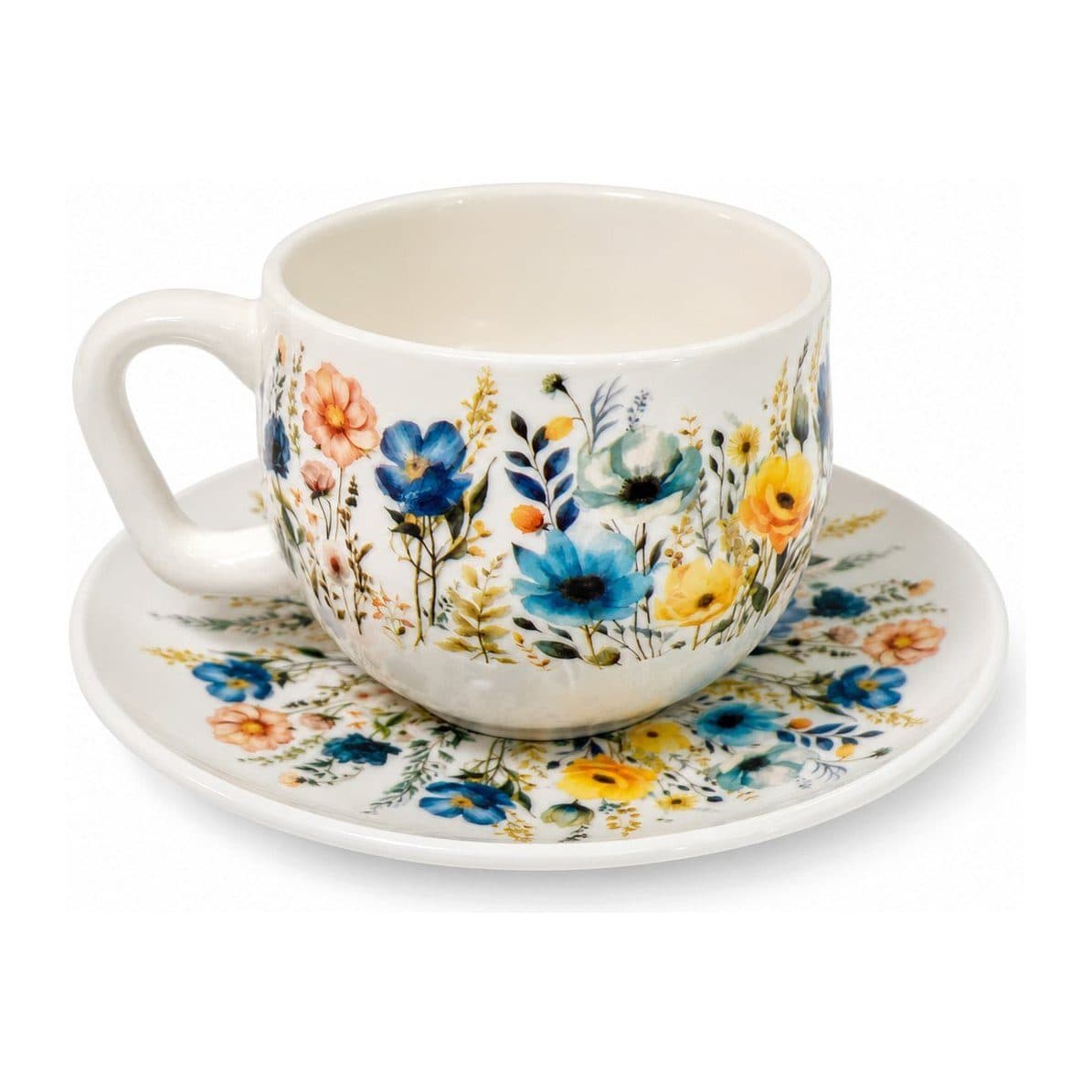 Kop-en-schotelset 12-delig (6+6) — design 1 · Drinkgerei